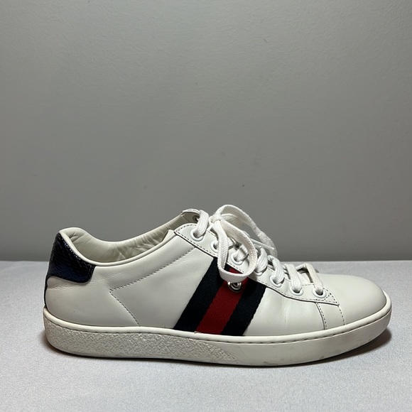 GUCCI Ace Blind for Love Sneakers Size 4.5 - Picture 9 of 15